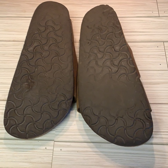 Birkenstock Arizona Brown Strap Sandals Sz 40 9 - Picture 7 of 9